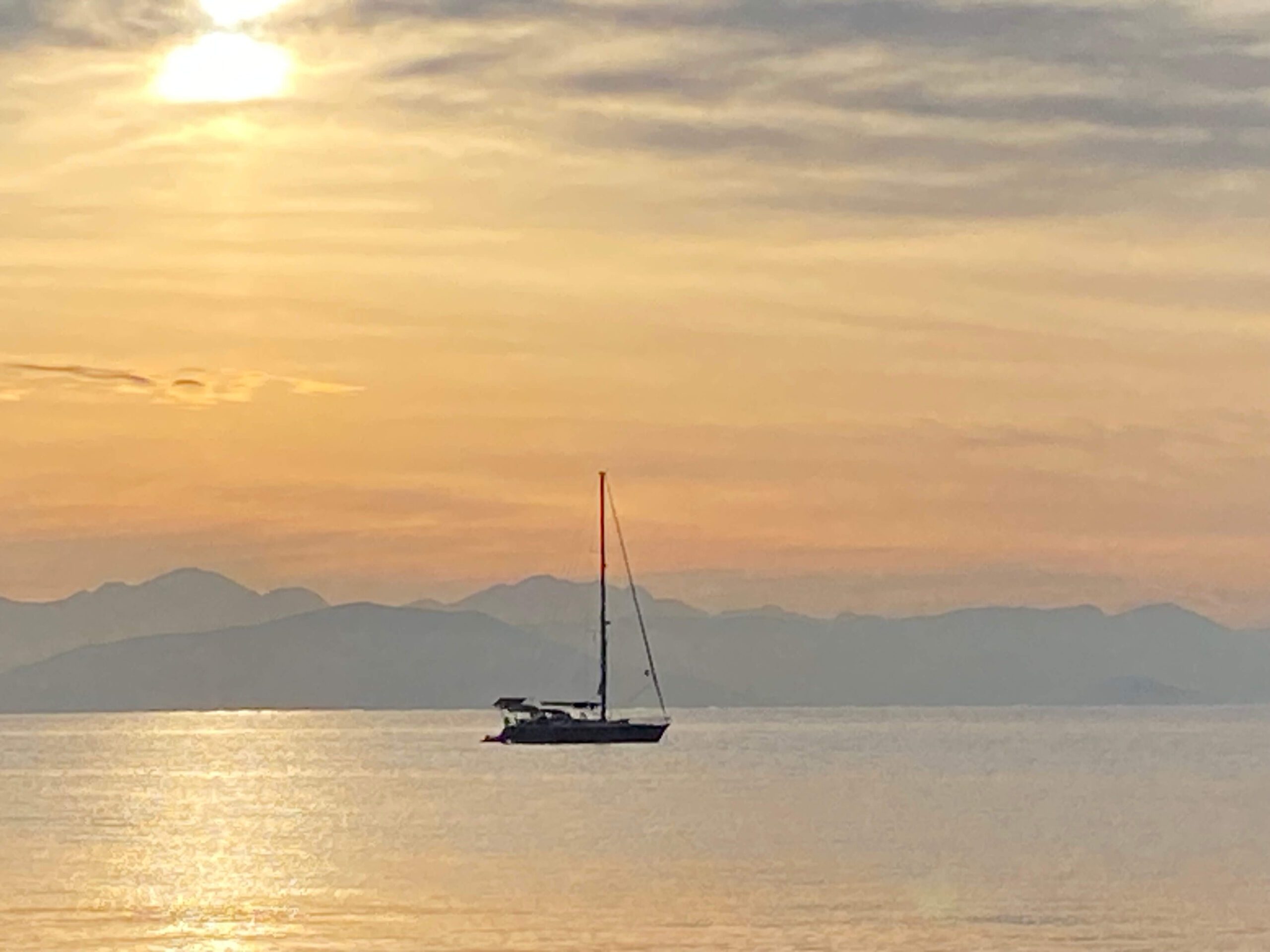 Méditez au coucher du soleil